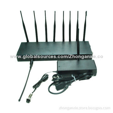 Mobile Phone + GPS Signal Jammer to Protect your Own Privacy, -10-50°C Environment Temperature
